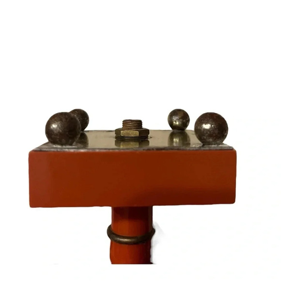 Vintage Red Art Deco Bathroom Soap Dish Holder MCM - Picture 6 of 9